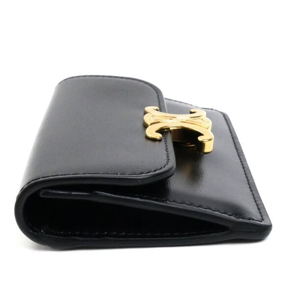 CELINE Black Card Holder - Picture 3 of 6